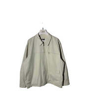 PING Size L Vintage Golf Zip Jacket in Beige Mens AUG6221