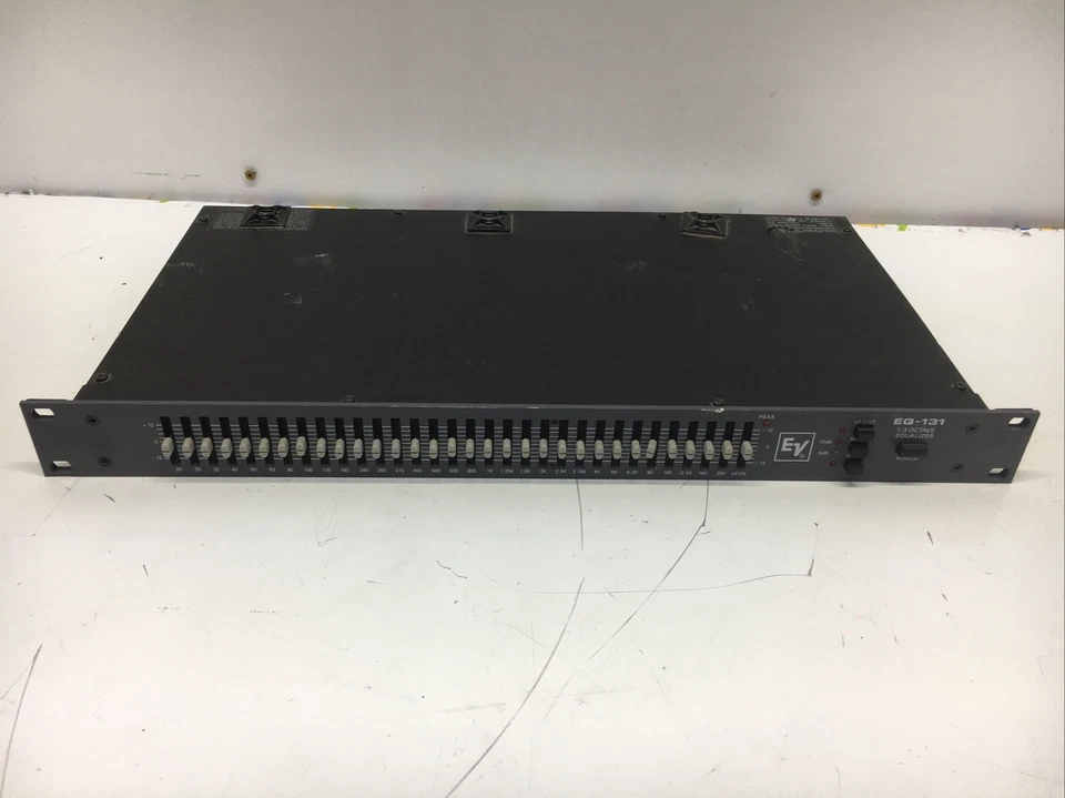 Electro-Voice EV EQ-131 31 Band 1/3 Octave Mono Graphic Equalizer XLR, 1/4" TRS - Image 1 of 4