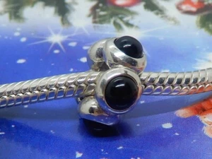 Nicht mehr erhältliche Pandora Sterlingsilber Onyx Cabochon Bead - 790538O - Bild 1 von 14
