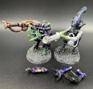 2 Tyranidenkrieger Tyranid Warriors Metall 2. Edition Warhammer 40k - Picture 1 of 7