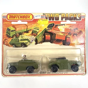 Matchbox TP-13 Military Scout & Armoured Car - Sealed - Picture 1 of 8