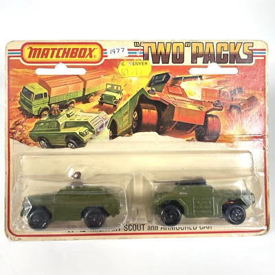 Matchbox TP-13 Military Scout & Armoured Car - Sealed - Image 1 of 4