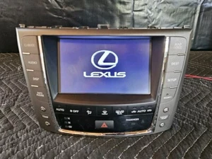 2010-12 Lexus IS250 Genuine Navigation Display Unit - Picture 1 of 14