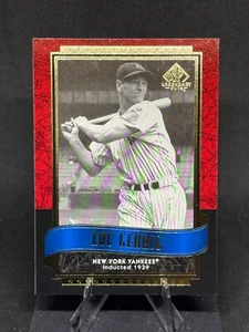 Lou Gehrig 2003 Upper Deck SP Legendary Cuts #85 New York Yankees - Imagen 1 de 2
