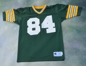 Champion NFL Green Bay Packers Shannon Sharpe #84 Autographed Jersey Size 44. - Picture 1 of 12