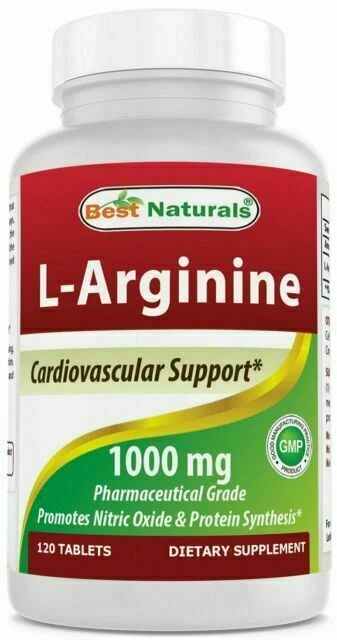 L-arginine 120 Tabs 1000 MG by Best Naturals