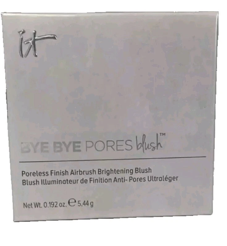 it COSMETICS Bye Bye Pores BLUSH Naturally Pretty AIRBRUSH BRIGHTENING 5.44 READ - Image 1 of 1