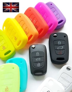Silicone Key Cover Case For Kia Soul Venga Picanto Rio Sorento Ceed Sportage 1 - Picture 1 of 27