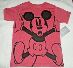 BOYS SIZE XS 4 DISNEY MICKEY MOUSE T-SHIRT NWT - Picture 1 of 2
