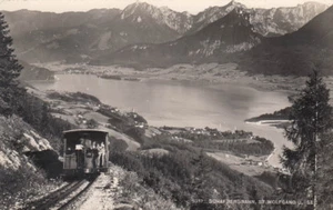 AK Postkarte gelaufen Schafbergbahn St. Wolfgang u. See von 1957 (G2244) - Bild 1 von 2