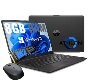 Notebook HP 255 G8 Pc portatile,Display HD 15.6",Cpu Amd Athlon,Ram 8 GB DDR4 .. - Foto 1 di 7