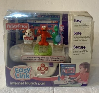 Fisher Price Easy Link Internet Launch Pad & Easy Link 3 Smart Keys (Elmo) New - Image 1 of 4