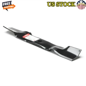 17" John Deere 100 Series Lawn Mower Blade Boron Steel Resists Bending Gray New - Picture 1 of 2