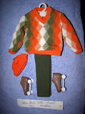 Vintage Barbie Ken Doll Skate Date  Outfit  N.mint • 20.99$