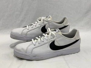 Nike Court Royale AC White/Black Shoes Men's Size 14 - Picture 1 of 8