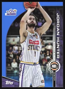 Jordan Hunter - BLUE Base Parallel - 81 - Sydney Kings - 2023-24 Topps NBL - Bild 1 von 2