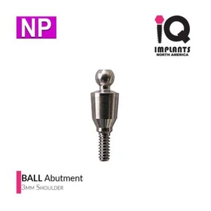 Accesorio de bola IQ EE. UU. 3 mm, estrecho 3.0 Int plataforma hexagonal - Imagen 1 de 1
