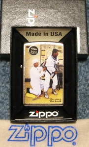 ZIPPO NORMAN ROCKWELL Lighter SPACE 48988 GRISSOM & YOUNG Sealed MINT 2 Sided - Picture 1 of 3