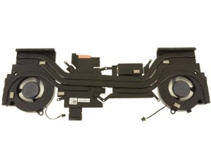Dell G15 5510 5511 5515 CPU / GPU Cooling Heatsink Fan Assembly 0C6FY4 C6FY4 - Afbeelding 1 van 2