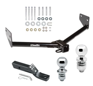 Trailer Tow Hitch For 03-11 Honda Element Receiver w/ Drawbar 1-7/8" & 2" Ball - Picture 1 of 7