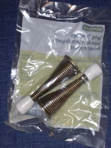 6 Stanley Spring Doorstops 81-9064 Antique Brass Finish 3 - 2pks - Picture 1 of 5