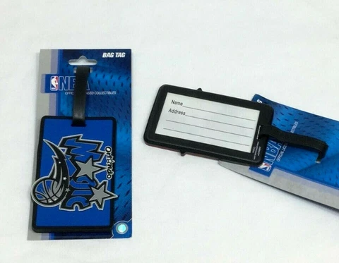 NBA Orlando Magic Luggage Tag Travel Bag ID Golf Tag FREESHIP Cover