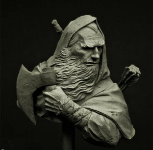 1/12 resin Bust Ancient warrior Unassembled Unpainted - Picture 1 of 1