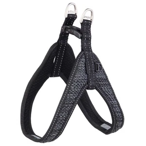 Rogz Fast-Fit Reflective Dog Safety Harness Black Medium - Picture 1 of 2