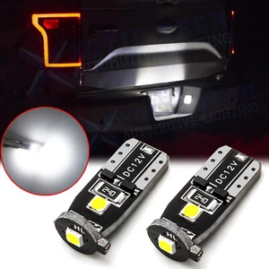 LED License Plate Light Bulbs 6000K White 168 194 For Ford F-150 1975-2020 F150 - Picture 1 of 12