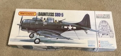 Matchbox Douglas Dauntless SBD-5 PK503 Model 1/32 Complete, Open Box - Image 1 of 4