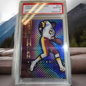 CHAMP BAILEY PSA 10 1999 SPX SPXCITEMENT FOIL RC EXTREMELY RARE POPULATION 6 - Picture 1 of 4