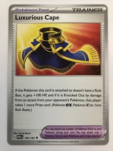 Pokémon TCG Paradox Rift Luxurious Cape 166/182 NM - Picture 1 of 2