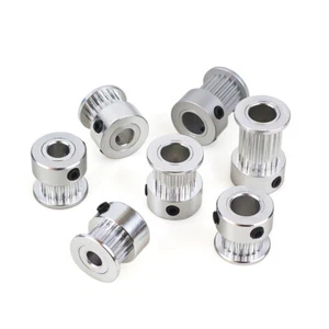 5PCS/Lot GT2 20 Teeth Aluminum Timing Pulley Bore Diameter 5mm 6mm 6.35mm 8mm - Picture 1 of 9
