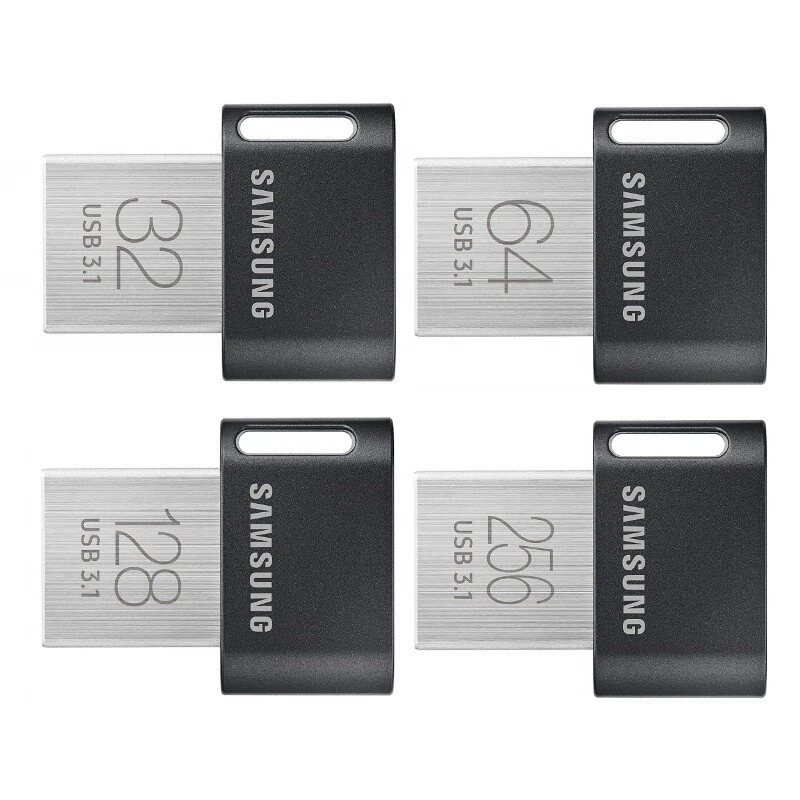Samsung 32GB mini 64GB USB 3.1 Flash Drive 128GB FIT Plus Storage 256GB MUF lot - Image 1 of 4