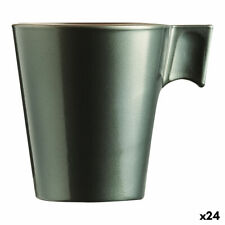 Taza Mug Luminarc Flashy Verde 80 ml Vidrio [24 Unidades]