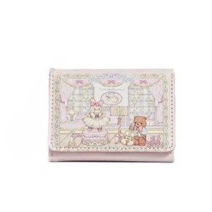 Bear and Rabbit Money Bag Portable Card Holders Cute Short Wallet Girl - Picture 1 of 6