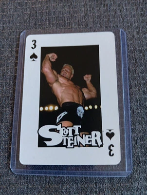 Scott Steiner 1999 WCW NWO Playing Card WWE WWF AEW ECW TNA Rare Wrestling Card  - Image 1 of 2