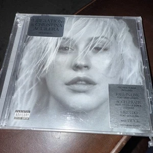 Christina Aguilera Liberation CD New Sealed Hype Sticker Promo Uncensored - Picture 1 of 4