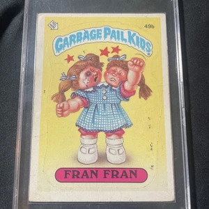 Topps Garbage Pail Kids 1985 1° serie 49B Fran Fran - Foto 1 di 11