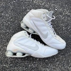 Nike Zoom Air Shox 367192-102 Basketball Sneakers Shoes Womens 8 White - Picture 1 of 11