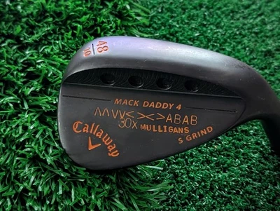 Callaway Mack Daddy 4 48°/10° PW Matte Black HEAD ONLY- RH Very Nice Shape!! - Image 1 of 4