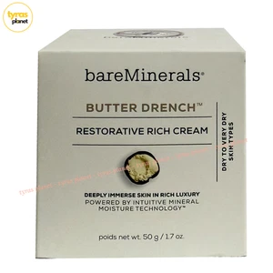 BareMinerals Butter Drench wiederherstellende reichhaltige Gesichtscreme volle Größe 1,7oz/50g - Bild 1 von 8
