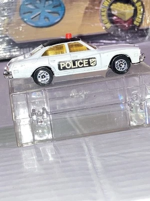Vintage Corgi Juniors Buick Regal Police white, black roof. GT Britain - Image 1 of 4