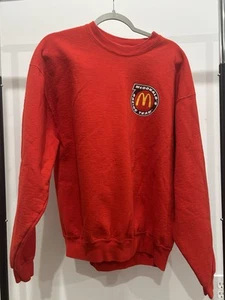 Vintage McDonald’s Racing Crewneck SuperCotton Fruit Of The Look Tag (Size XL) - Picture 1 of 4