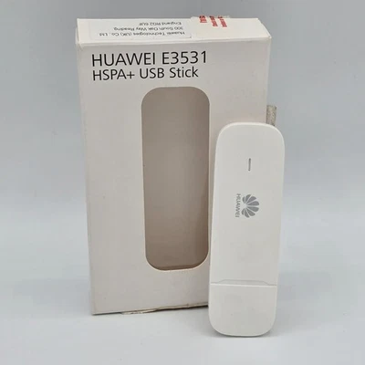 Huawei E3531 3G HSPA+ USB Dongle EE Módem Bloqueado Data Stick En Caja con Tarjeta SIM - Imagen 1 de 4