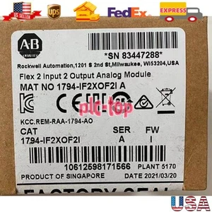 NEW Factory Sealed AB 1794-IF2XOF2I/A FIex 2 lnpnt 2 Output Analog module USA - Picture 1 of 4