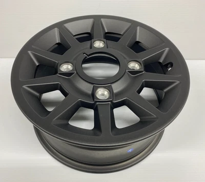Polaris RZR XP 1000 / XP Turbo OEM Black Front Rim 14" Wheel 1522842-655 - Image 1 of 2