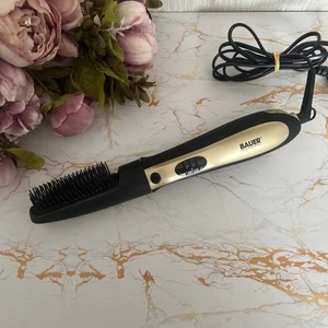 Bauer Pro Wet & Dry Removeable Hot Air Nylon Brush Hair Styler Styling 360° Cord - Picture 1 of 5