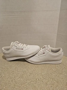 Reebok Classic Princess Womens Size 8.5 White Athletic Leather Shoes Sneakers - Bild 1 von 8