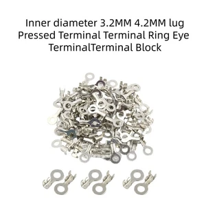 3.2MM 4.2MM  Pressed Terminal Terminal Ring Eye Terminal Terminal Block - Picture 1 of 7